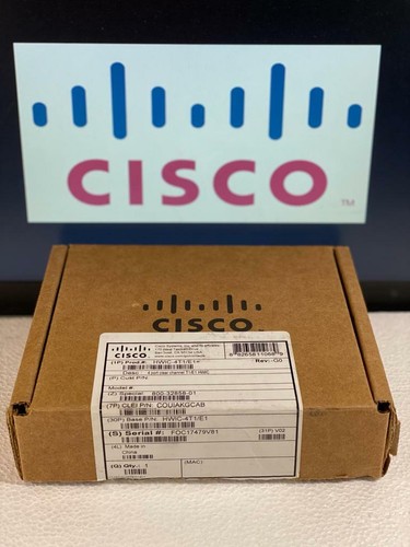 Cisco hwic 4t1 port - 4-port, clear
